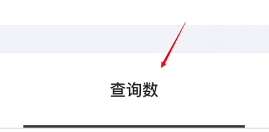 GSC 截图局部:红色箭头指向“查询数”页签